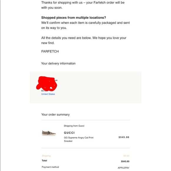 Gg supreme angry cat slip ons - Picture 8 of 11